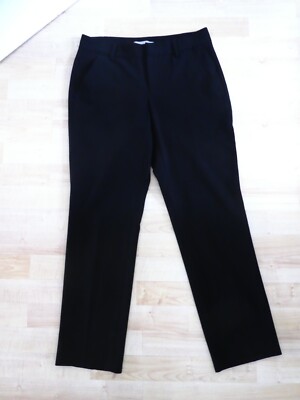 STEFANEL Stoffhose Hose Business Damen Gr. DE 36, schwarz