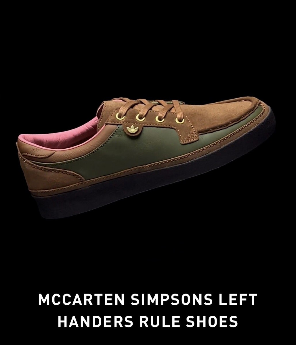 mccarten simpsons left handers rule shoes