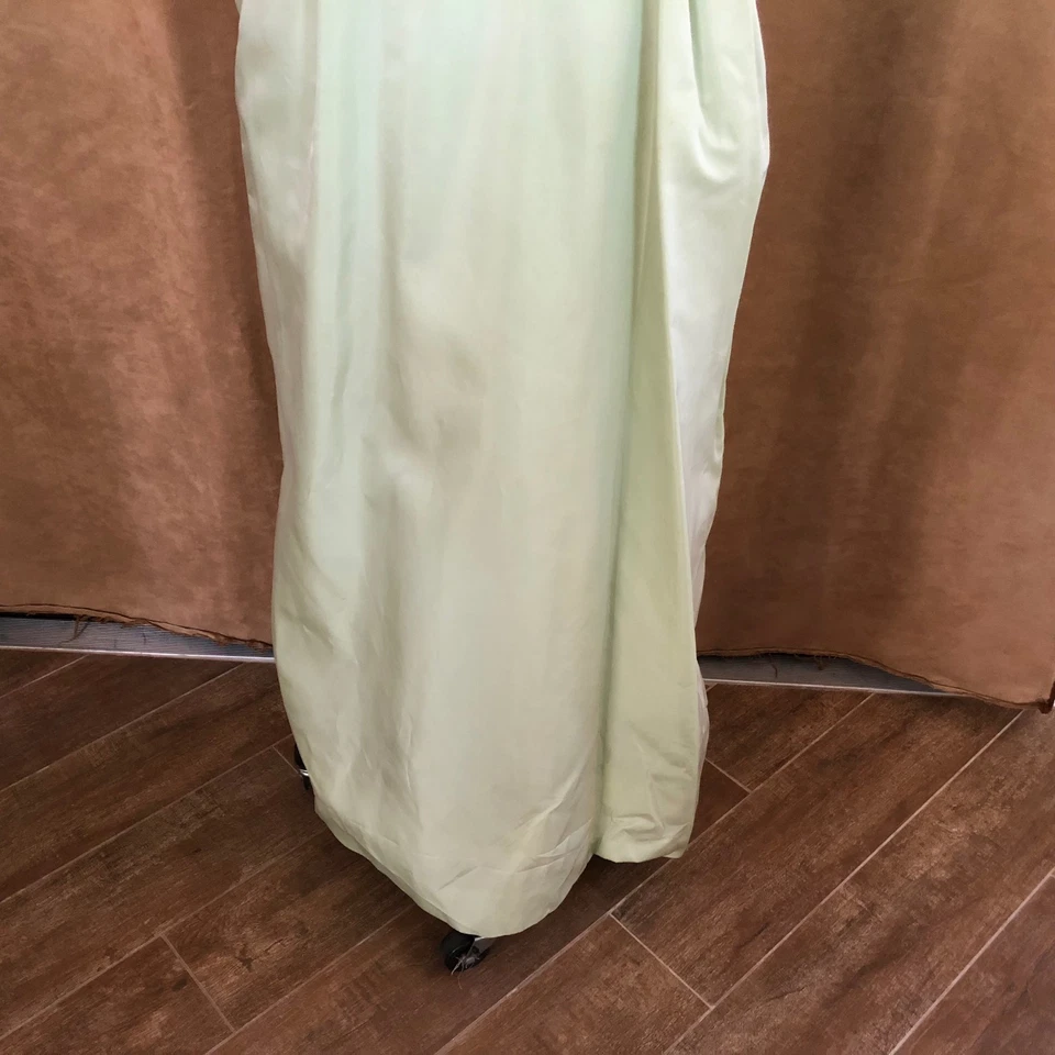 XS/S Vintage Años 60 Azul Verde Vestido de Noche Vestido de Dama de honor Personalizado Foto 4 de 4