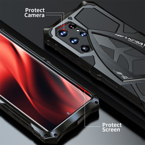 Funda metálica de protección de grado militar ultra resistente para Samsung S24 Ultra S25 - Imagen 10 de 15