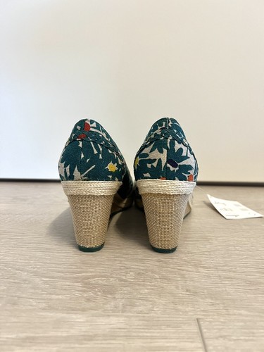 KEDS decolte sandali zeppa donna taglia 37 NUOVI! - Foto 4 di 5