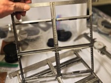 Kodak 4x5 stainless steel multiple X 4 film holders . Price for one