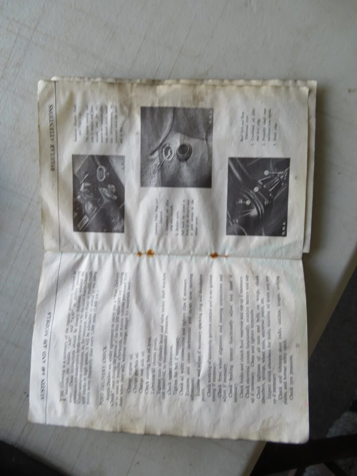 LIBRO DE MANO AUSTINA40, A50 1956-ON Foto 2 de 2