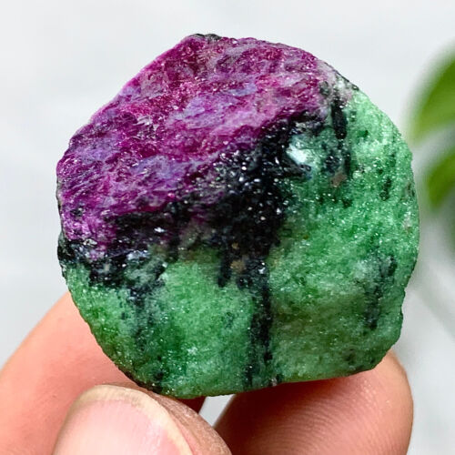 25G Natural green Ruby zoisite (anylite) crystal sample Healing - Picture 15 of 24