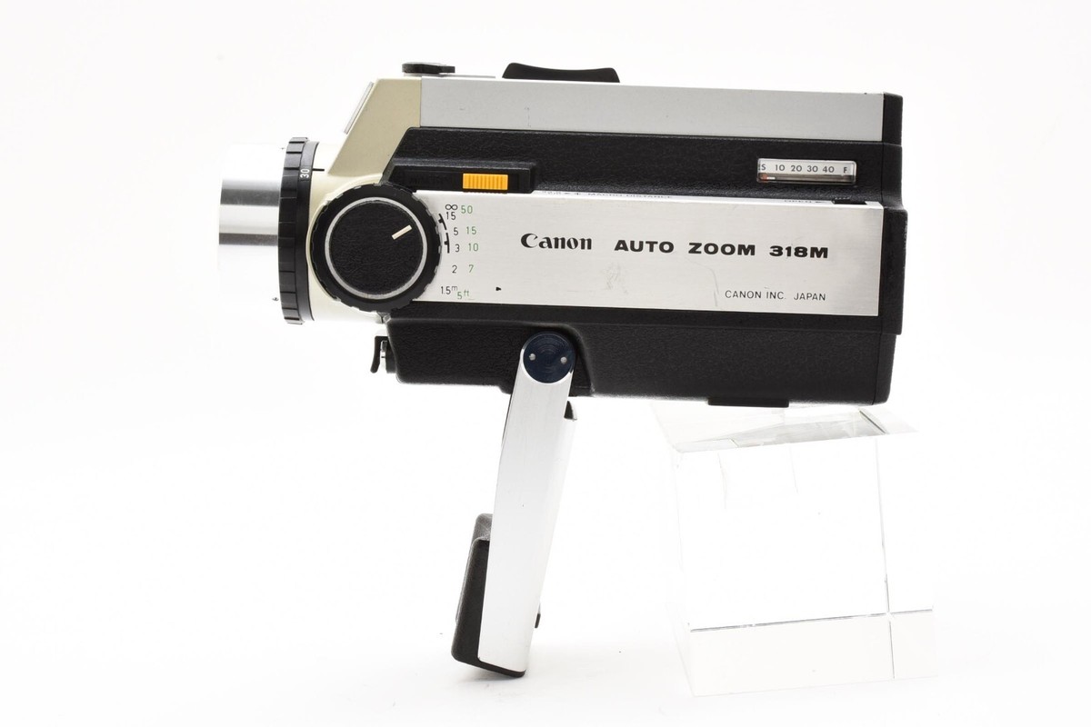 All Works】Canon AUTO ZOOM 318M Super 8 8mm Movie Camera
