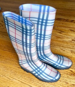 burberry men's rain boots