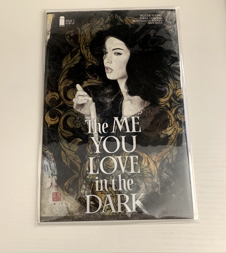 ME YOU LOVE IN THE DARK #3 BLACK CAPE COMICS EXCLUSIVE Trade/Virgin Set - Picture 2 of 4