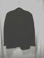 Mens Suit Coat: George Black 2 Button Size 42L