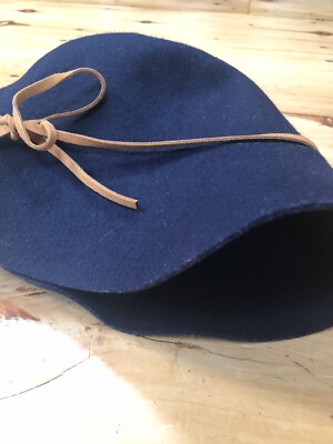 Talbots Wool Felt Hat, Dark Navy Blue, NWT | eBay display picture 1