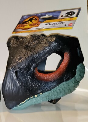 Maschera Viso Jurassic World Dominion Therizinosaurus Dinosauro – Per Bambini 4+