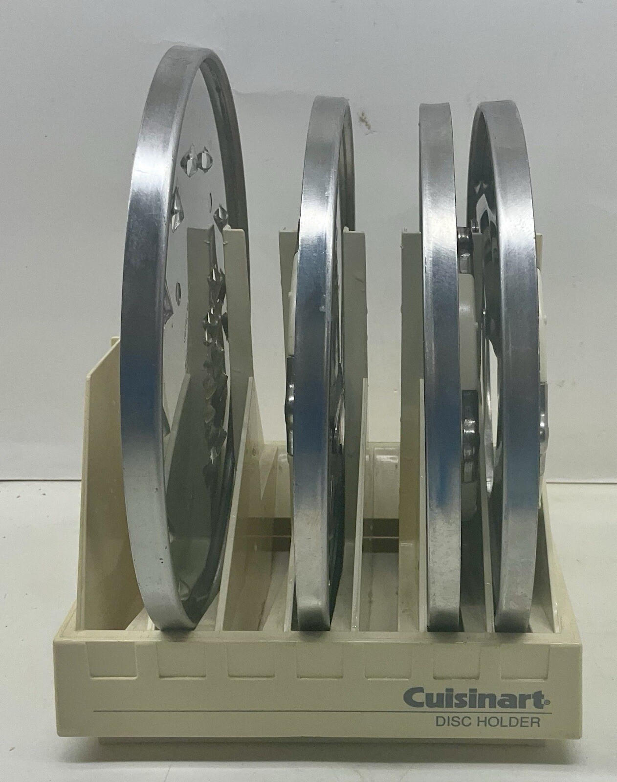 Cuisinart DLC-X Food Processor Discs & Disc Holder (lot of 4