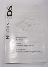 Nintendo DS System Instruction Booklet