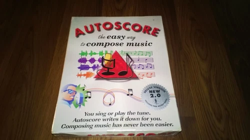 1995 Music Composer with Microphone-Autoscore Software Pro Version Windows NEW