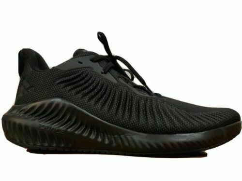 Size UK 10.5 - adidas AlphaBounce+ 3 Triple Black for sale online | eBay