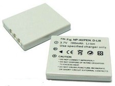 Batteria NP-40 NP40 ricambio per Pentax D-LI8 DLI8 Optio A10 A20 A30 W10 WP S4i
