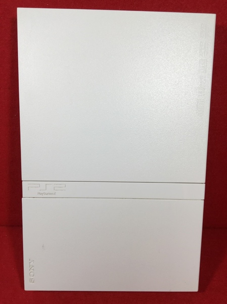 USED PS2 Slim Console System Ceramic White SCPH-75000 Playstation