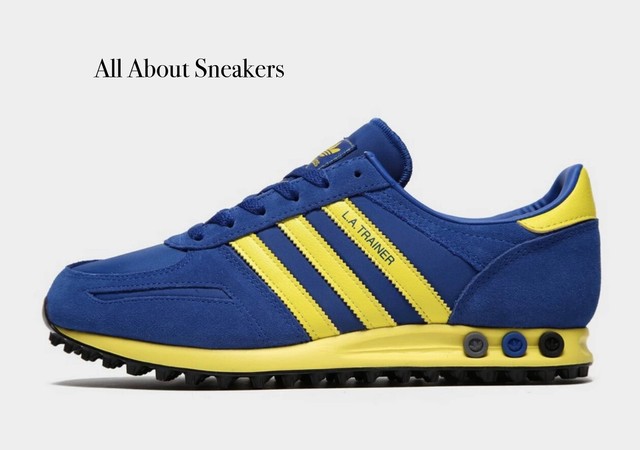 adidas la trainer yellow