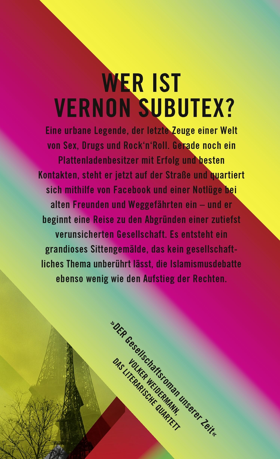 Thumbnail - Das Leben Des Vernon Subutex 1 - Virginie Despentes - 9783462048827