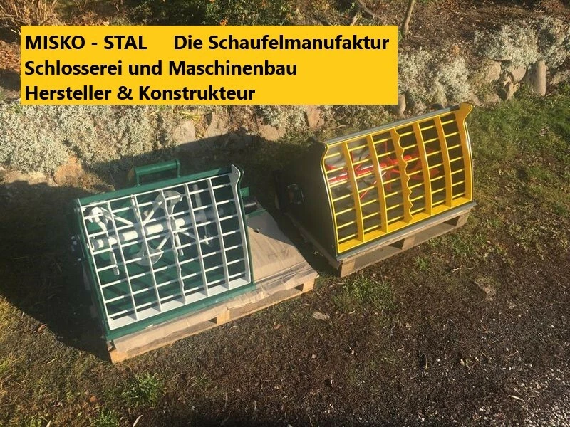 Betonmischschaufel Mischschaufel für Hoflader Radlader Bagger Minibagger Bobcat - Bild 2 von 4