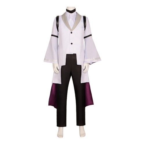 Cosplay Costume Halloween Wig Suit Men Uniform Bungo Stray Dogs Season 4 Sigma - Picture 7 of 14