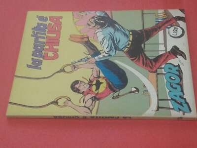 ZAGOR - GIANT ZENITH - ORIGINAL - No. 235 d - the game is closed - NICE