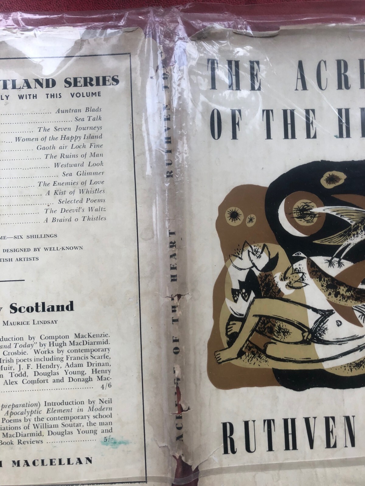Ruthven Todd 'The Acreage of the Heart' first edition poems eBay