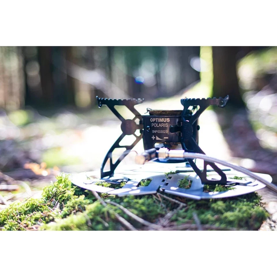 Soporte para estufa de gas Optimus para Polaris/Nova/Vega | Gas, combustible líquido, estufas híbridas Foto 4 de 4