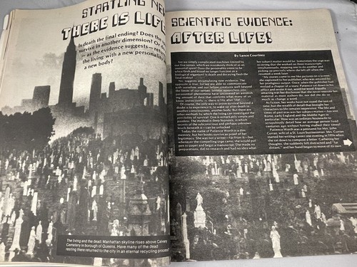 Ideal’s UFO Magazine 1978 #1 First Issue 2, 3, 6 Sci-fi Men In Black USO Bigfoot - Picture 21 of 24
