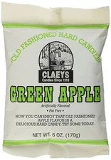 Claey's Green Apple Hard Candy - 6 oz