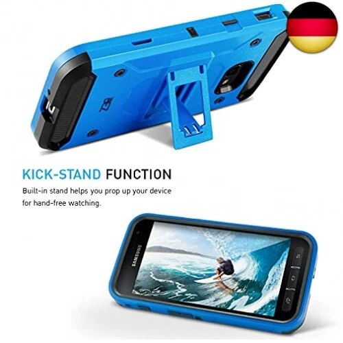 BEZ Hülle für Xcover 4 Hülle, Xcover 4S Hülle, Handy Schutzhülle Outdoor Komp - Bild 2 von 8