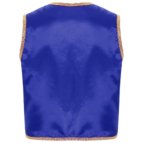Conjunto de 2 piezas chaleco chaleco chaleco de Halloween para hombre festival de carnaval príncipe árabe - Imagen 16 de 109