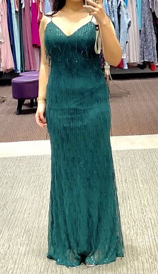 David's Bridal Emerald Green Women's Sequin Gown | eBay UK David's Bridal Emerald Green Women's Sequin Gown | eBay UK