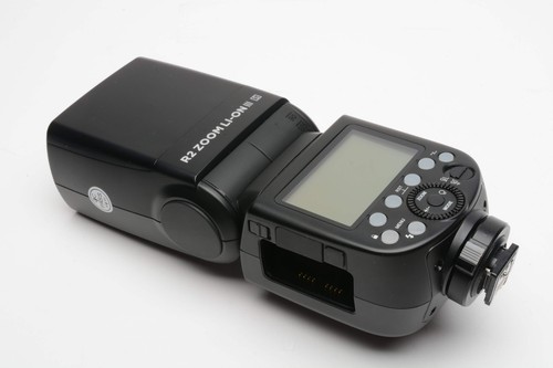 Flashpoint Zoom Li-on III R2 TTL Speedlight Flash for Sony, Batt+charger Mint - Picture 6 of 9