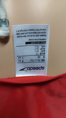 NWT Speedo Women swimwear swimming bikini Size: GB: 34" D: 38 F: 40 I: 44 - Picture 5 of 6