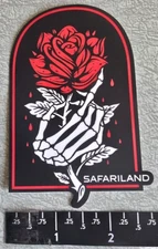 Safariland Gear Holster Rose Bone Vinyl Decal Sticker Shot Show
