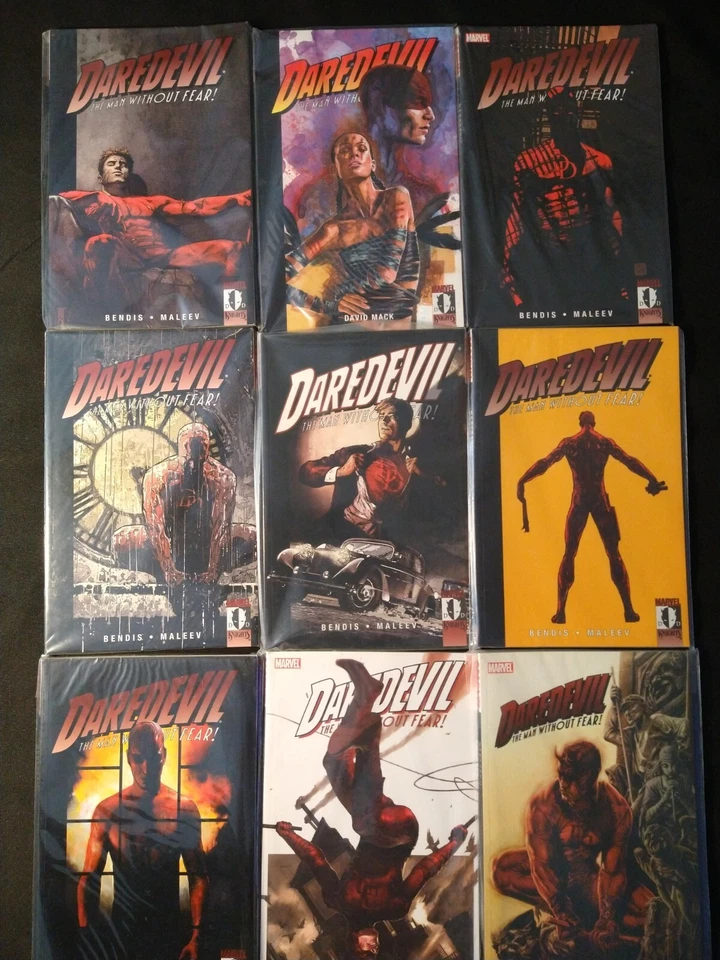 Marvel Comics Daredevil TPB Lote, 51 Vol (Bendis, Smith, Waid, Brubaker, Zdarsky) Foto 4 de 4