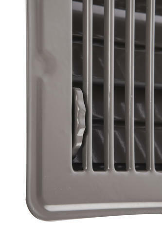 как выглядит Brown Steel Floor Register Vent Diffuser, Close Damper, Fits 4"x10" Duct Opening фото