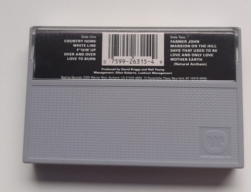 NEIL YOUNG + CRAZY HORSE - Ragged Glory (1990) CASSETTE TAPE. EXCELLENT CONDITN - Picture 3 of 5