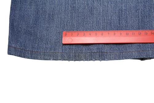 Pantalones de mezclilla para hombre LEVI'S 501 W38/~L30* botón mosca calce recto efecto desvanecimiento azul informal - Imagen 10 de 11