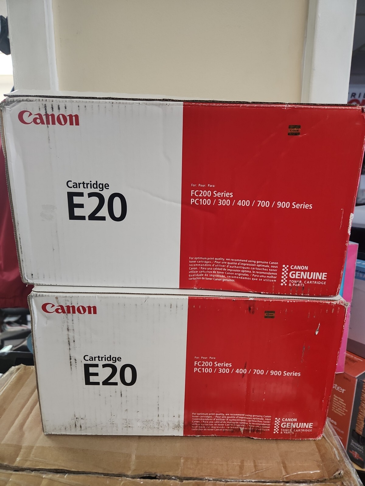 Genuine Canon E20 Toner Cartridge (Canon 1492A002 Toner) Open box eBay