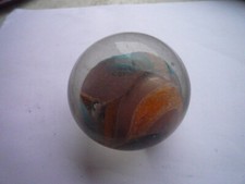 Traumkugel rose orange exotik - Glaskugel, Briefbeschwerer