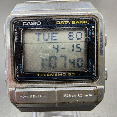 【CASIO】DB-2010 DATABANK ヴィンテージ Vintage Casio DB-310 Digital Data Bank Men's korean Watch | eBay