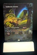 Undercity Sewers #20 (Borderless Foil) TMNT MTG NM Source Art Material