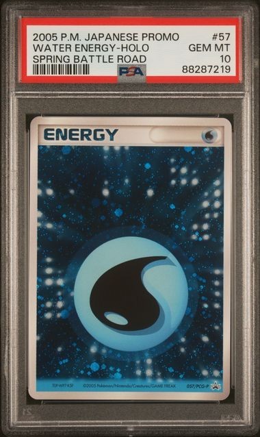 2005 PSA 10 Graded Water Energy 057/PCG-P Spring Battle Road Promo Japanese