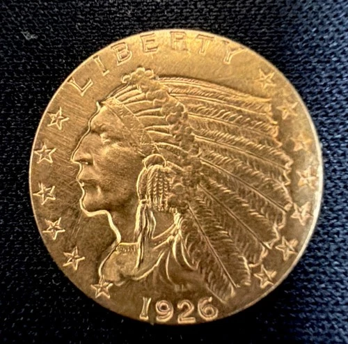 1926 Indian Quarter Eagle — photo from the most recent tracked eBay sale
