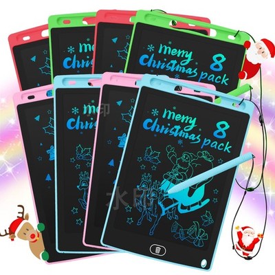 [Party Favor] 8 Pack LCD Writing Tablet for Kids, 8.5'' 8.5 Inch, 8