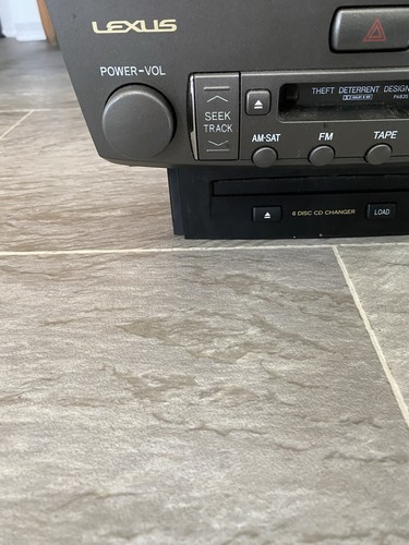 04-06 LEXUS LS430 MARK LEVINSON RADIO CASSETTE CD PLAYER RECEIVER HEAD UNIT OEM - Bild 2 von 7
