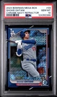 2024 Bowman Mega Box Shohei Ohtani Chrome-Navy MOJO Refractor /175 PSA 10 POP 15