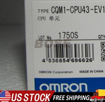 OMRON CPU CQM1-CPU43-EV1 CQM1CPU43EV1 NEW 2-5 days delivery