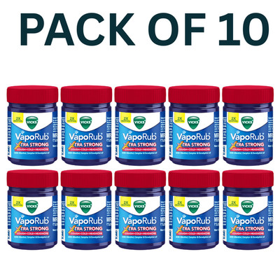 10 X Vicks VapoRub Xtra Strong, 25 ml , FREE SHIP